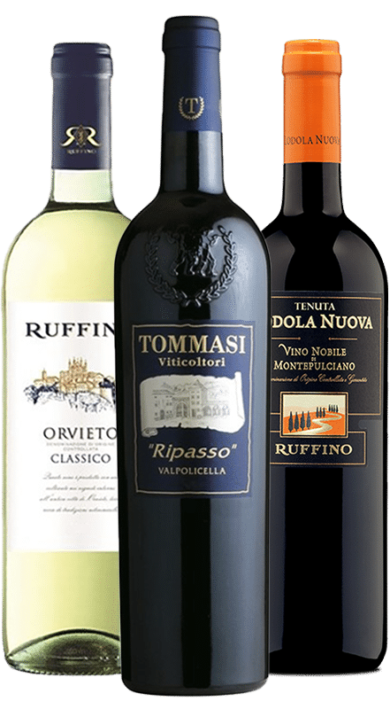 מסע איטלקי בבקבוקים קטנים